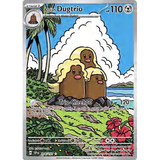 Card Keychain - Pokémon - Alolan Dugtrio Stage 1 Shiny Special Illustration Rare