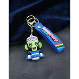 3D PVC Figure Keychain - Powerpuff Girls - Mojo Jojo Classic Outfit