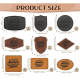 Premium Laser Engraving - Rustic Leatherette Patch