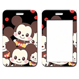 ID Card Badge Holder - Mickey & Friends - Cute Baby Mickey Mouse With Red Polka Dots