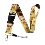 Lanyard - The Kiss By Gustav Klimt