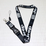Lanyard - Auto Brands - Jeep Black