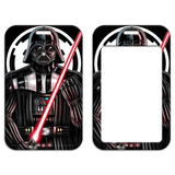 ID Card Badge Holder - Star Wars - Darth Vader Full Body Red Saber White Circle Emblem