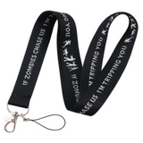 Lanyard - Warning Message Phone Strap