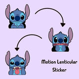 3D Lenticular Sticker - Lilo & Stitch - Stitch