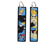 Embroidery Keychain - Johnny Bravo - Johnny Bravo