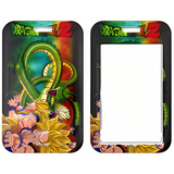 ID Card Badge Holder - Dragon Ball - Goku Super Saiyan And Shenron Dragon