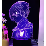 3D LED Night Light - Attack on Titan - Mikasa Ackerman (2)