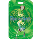 ID Card Badge Holder - Rick and Morty - Rick And Morty In Portal