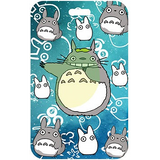 ID Card Badge Holder - My Neighbor Totoro (Studio Ghibli) - Totoro And Soot Sprites Blue Background