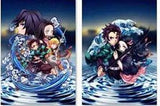 3D Lenticular Poster - Demon Slayer - Main Characters In Action
