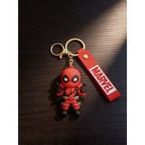 3D PVC Figure Keychain - Marvel - Deadpool Holding Dual Pistols