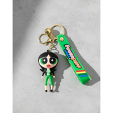 3D PVC Figure Keychain - Powerpuff Girls - Buttercup Casual Outfit