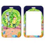 ID Card Badge Holder - Rick and Morty - Stepping Through Portal