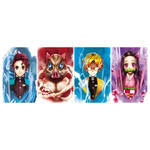 3D Lenticular Poster 12"x16" - Demon Slayer - Tanjiro Kamado, Inosuke Hashibira, Zenitsu Agatsuma & Nezuko Kamado