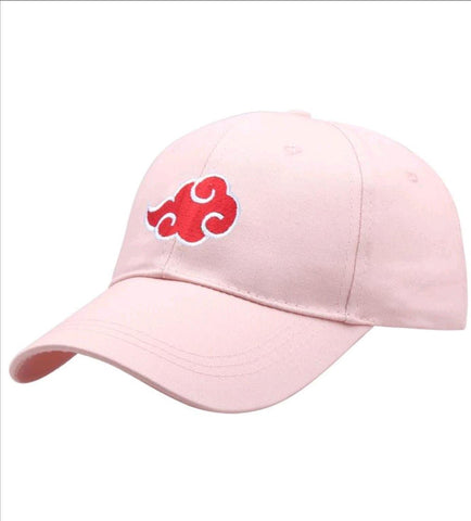 Snapback Cap - Naruto - Akatsuki Cloud (Pink)