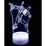 3D LED Night Light - Neon Genesis Evangelion - EVA Unit-02