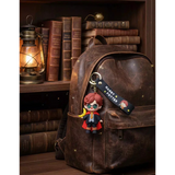3D PVC Figure Keychain - Harry Potter - Chibi Holding Moon