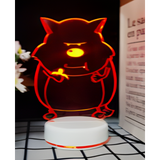 3D LED Night Light - Pleasant Goat and Big Big Wolf - Jiaotailang