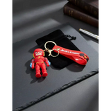3D PVC Figure Keychain - DC Comics - Flash Chibi Blue Arm Bolts