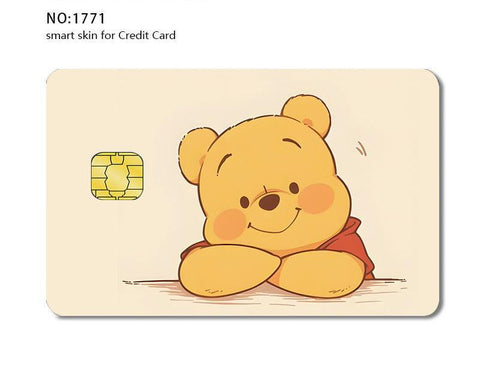 Credit Card Skin Sticker - Winnie The Pooh