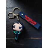 3D PVC Figure Keychain - Guardians of the Galaxy - Mantis Green Striped Jumpsuit