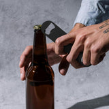 Premium Laser Engraving - Matte Black Bartender Bottle Opener