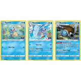 3D Lenticular Poster 12x16 - Pokémon - Squirtle, Wartortle, Blastoise