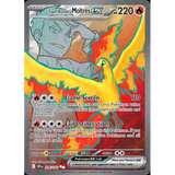 Card Keychain - Pokémon - Moltres ex Team Rocket's full art secret rare