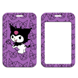 ID Card Badge Holder - Sanrio - Kuromi with Trident