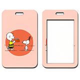 ID Card Badge Holder - Peanuts - Charlie Brown Giving Snoopy Food