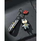 3D PVC Figure Keychain - Batman - Chibi Classic Suit
