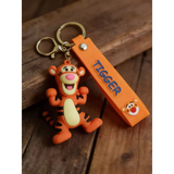 3D PVC Figure Keychain - Winnie the Pooh - Tigger Bouncing