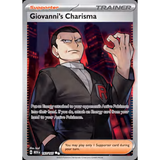 Card Keychain - Pokémon - Giovanni Supporter Special Illustration Rare