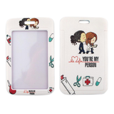 ID Card Badge Holder - Grey's Anatomy - "You're My Person"