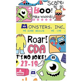 ID Card Badge Holder - Disney/Pixar - Mike Wazowski And Monsters Inc. Characters