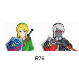 3D Lenticular Sticker - The Legend of Zelda - Link & Dark Link
