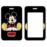 ID Card Badge Holder - Mickey & Friends - Mickey Mouse Sitting On Ground