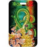 ID Card Badge Holder - Dragon Ball - Goku Super Saiyan And Shenron Dragon