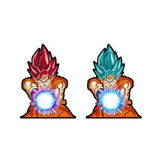 3D Lenticular Sticker - Dragon Ball - Goku Super Saiyan God Kamehameha