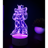 3D LED Night Light - Gundam - Mobile Suit