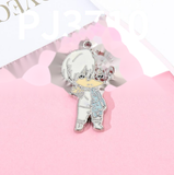 Bracelet Charm - My Hero Academia - white-haired character with crown