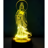 3D LED Night Light - Child-Giving Guan Yin
