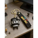 3D PVC Figure Keychain - Italian Brainrot - Ninja Coffee Cup