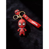 3D PVC Figure Keychain - Marvel - Deadpool Chibi Classic Suit