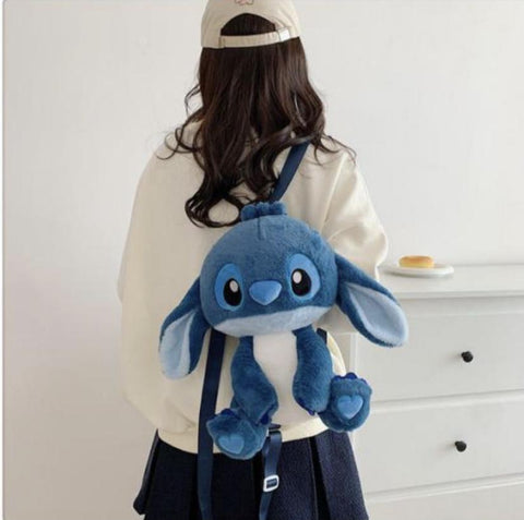 Plush Backpack - Disney - Stitch - 33cm