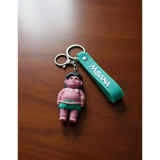 3D PVC Figure Keychain - Moana - Baby Maui Tooth Necklace