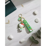 3D PVC Figure Keychain - Hello Kitty - Egyptian Pharaoh