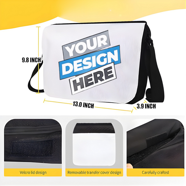 Custom Crossbody Messenger Bag - Generic - Custom Messenger Crossbody Bag