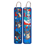 Embroidery Keychain - Pokémon - Lucario